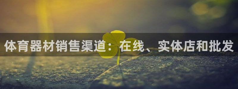 长征平台注册步骤微博：体育器材销售渠道：在线、实体店