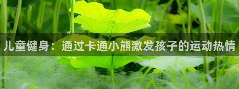 长征雷霆下载：儿童健身：通过卡通小熊激发孩子的运动热