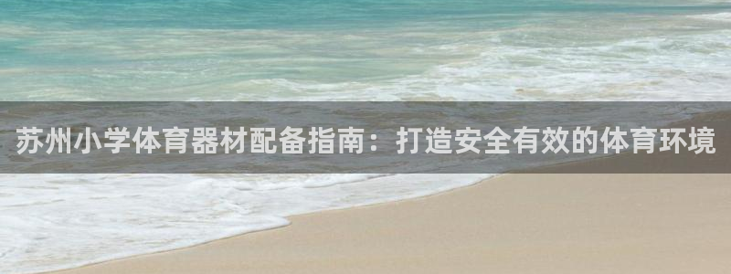 长征天下：苏州小学体育器材配备指南：打造安全有效的体