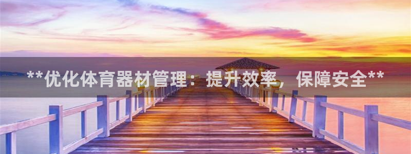 长征娱乐脚本下载官网：**优化体育器材管理：提升效率