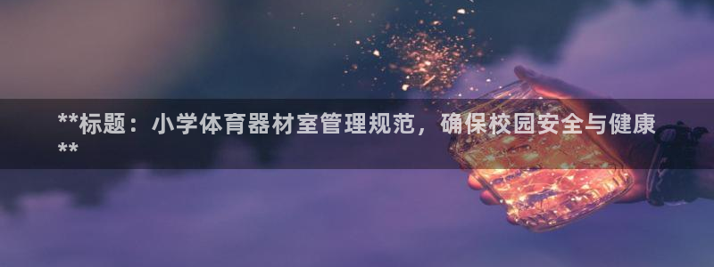长征集团王大聪:**标题:小学体育器材室管理规范,确保校园安