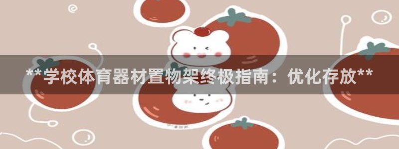 长征娱乐脚本下载官网：**学校体育器材置物架终极指南