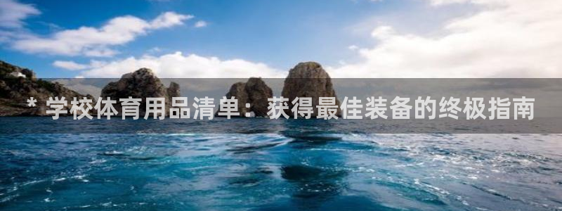 长征娱乐app下载官网：* 学校体育用品清单：获得最